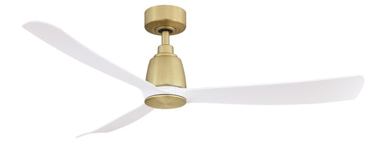 Kute 52 52" Ceiling Fan in Brushed Satin Brass