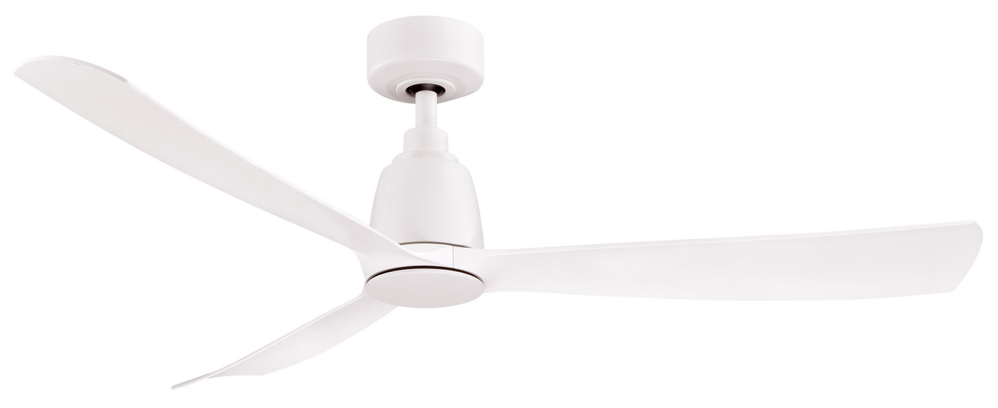 Kute 52 52" Ceiling Fan in Matte White