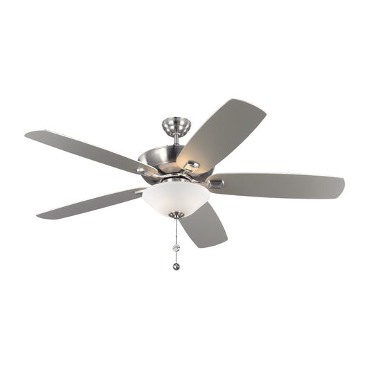 Colony 60" Ceiling Fan in Brushed Steel