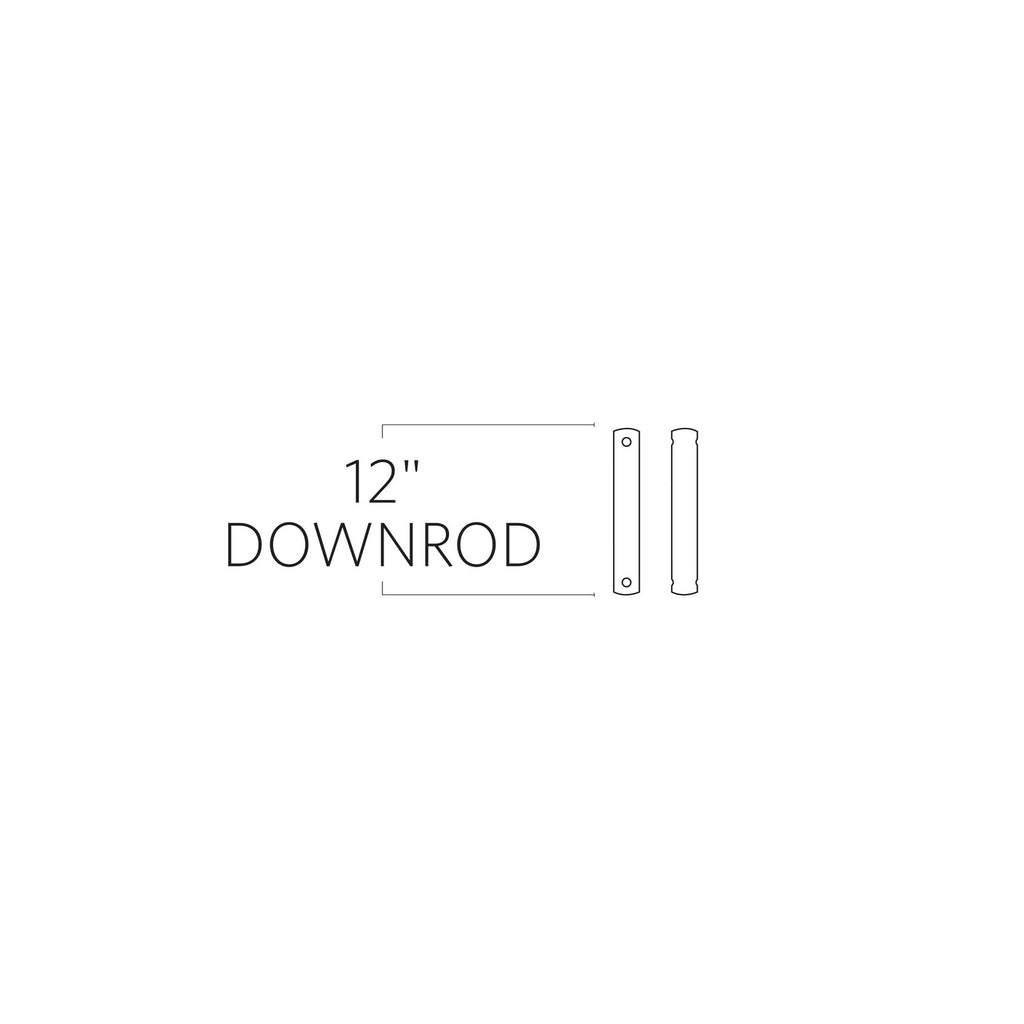 Universal Downrod in Chrome