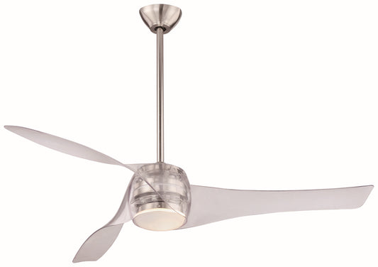 Artemis 58"Ceiling Fan in Brushed Nickel