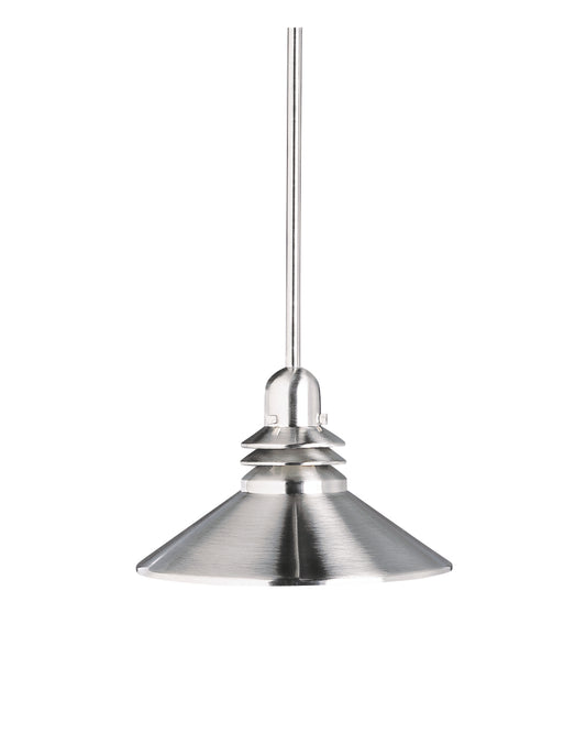 Grenoble One Light Mini Pendant in Brushed Nickel