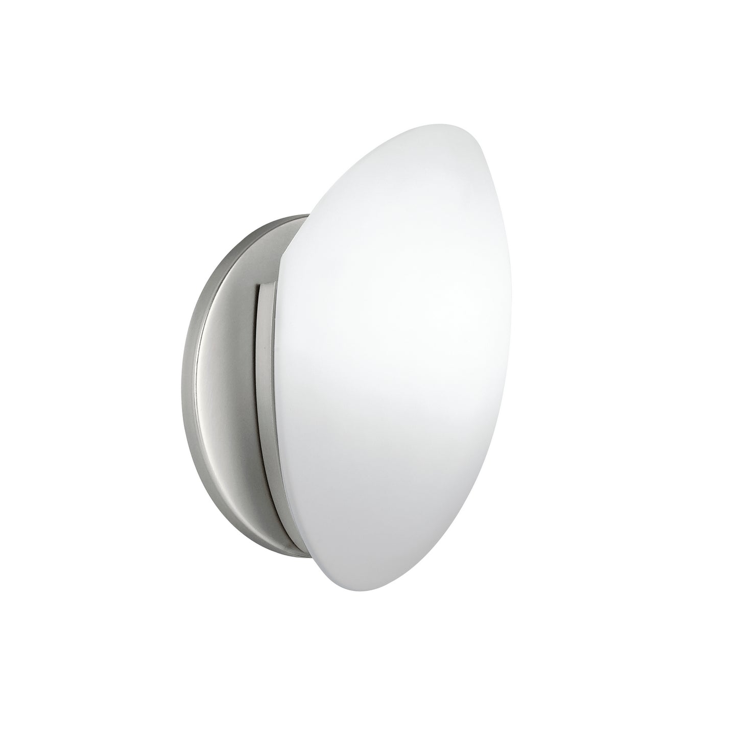 One Light Wall Sconce in Brushed Nickel