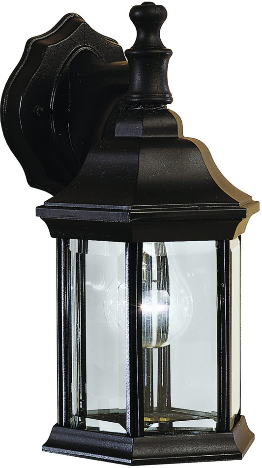 Chesapeake One Light Outdoor Wall Mount in Black