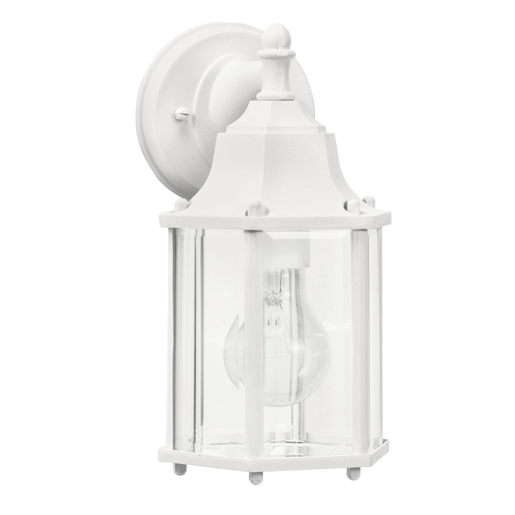 Chesapeake One Light Outdoor Wall Mount in White