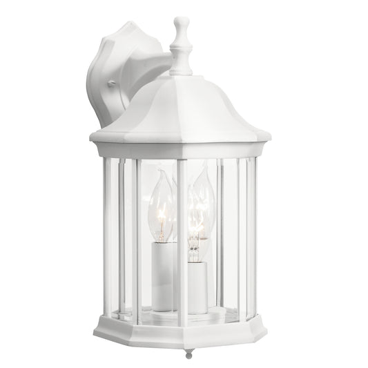 Chesapeake Three Light Outdoor Wall Mount in White