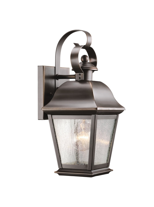 Mount Vernon One Light Outdoor Wall Mount in Olde Bronze