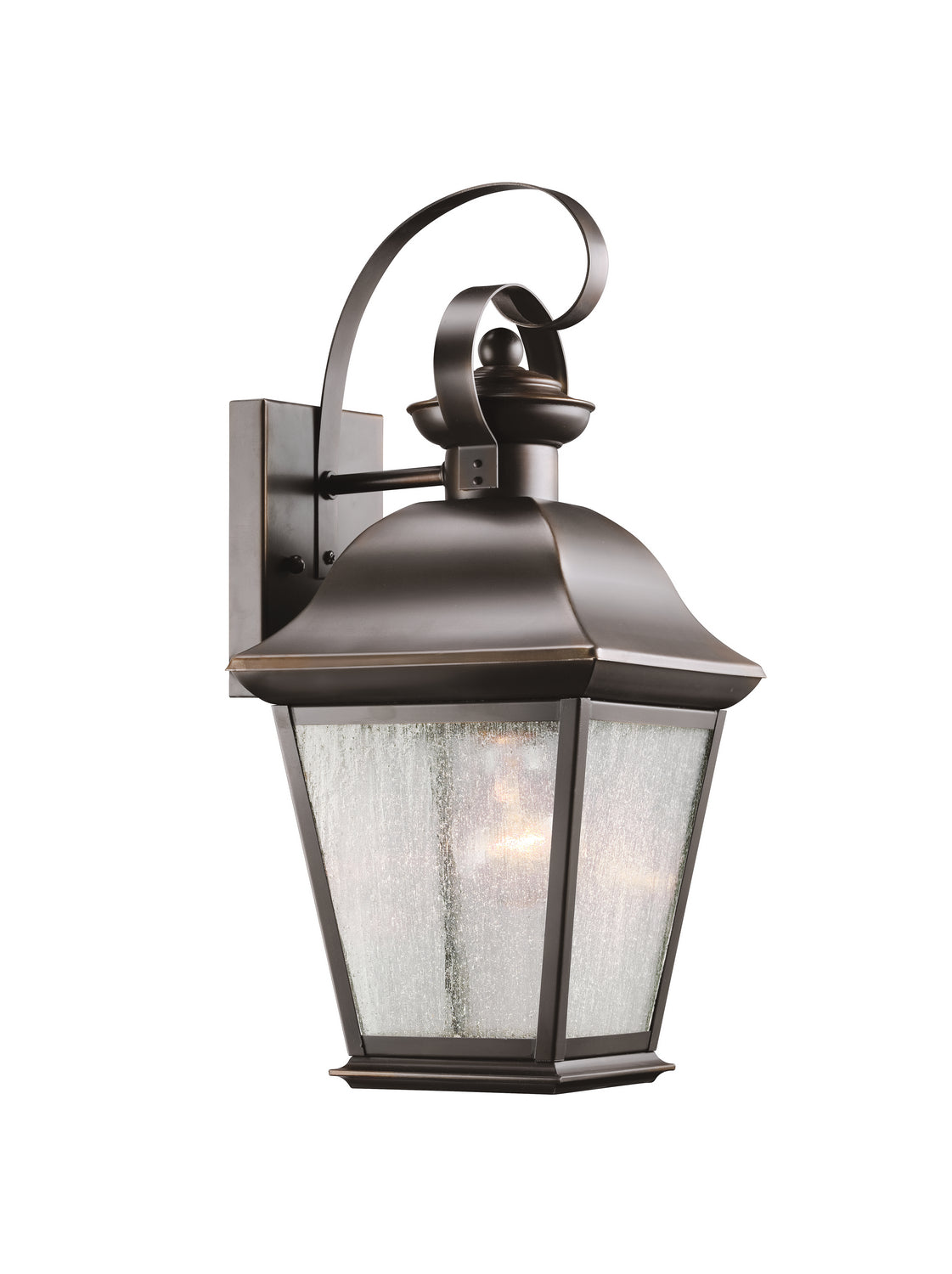 Mount Vernon One Light Outdoor Wall Mount in Olde Bronze