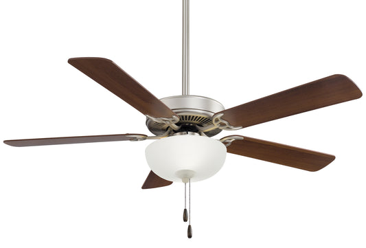 Contractor Uni-Pack LED 52"Ceiling Fan in Brushed Steel