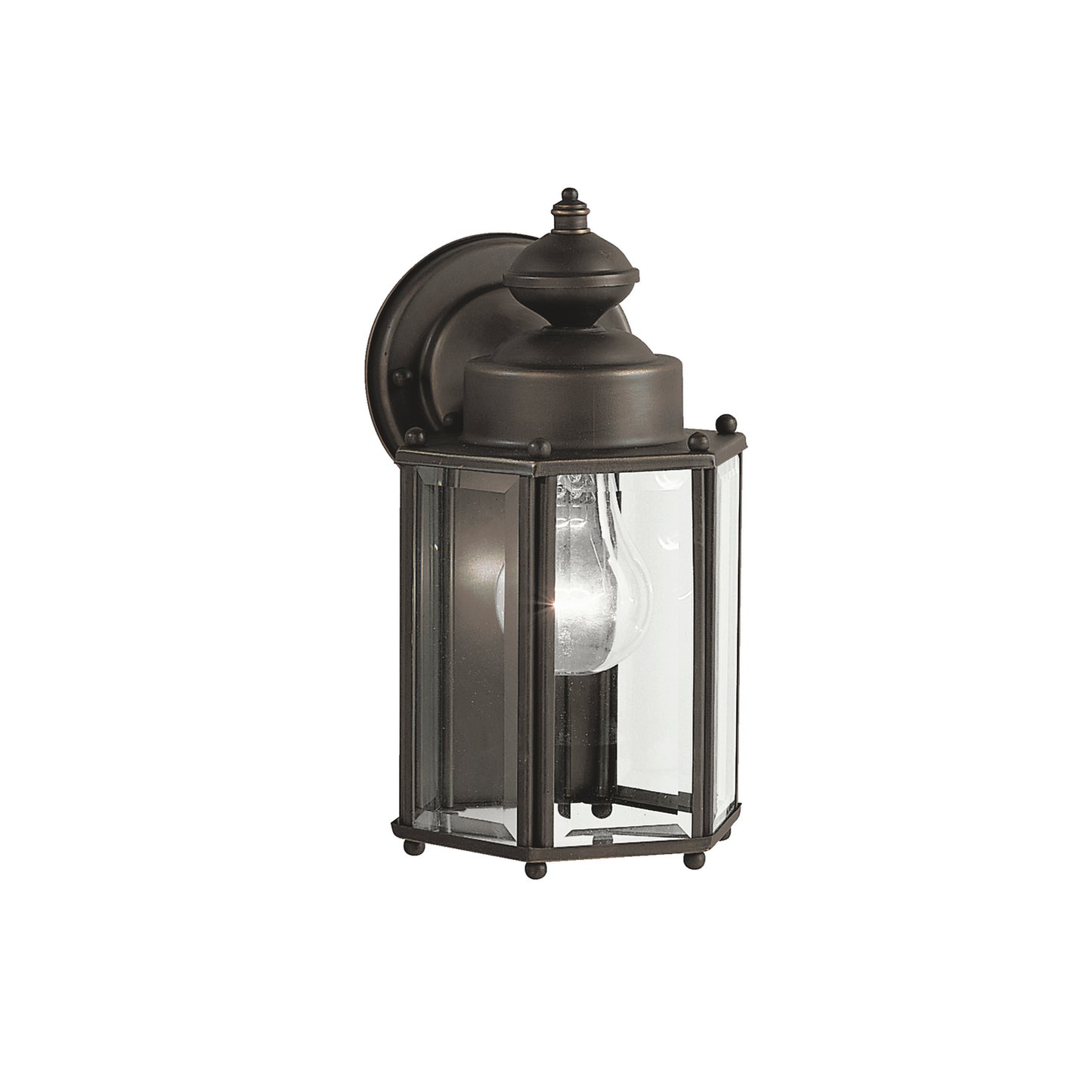 One Light Outdoor Wall Mount in Olde Bronze