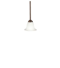 Dover One Light Mini Pendant in Tannery Bronze