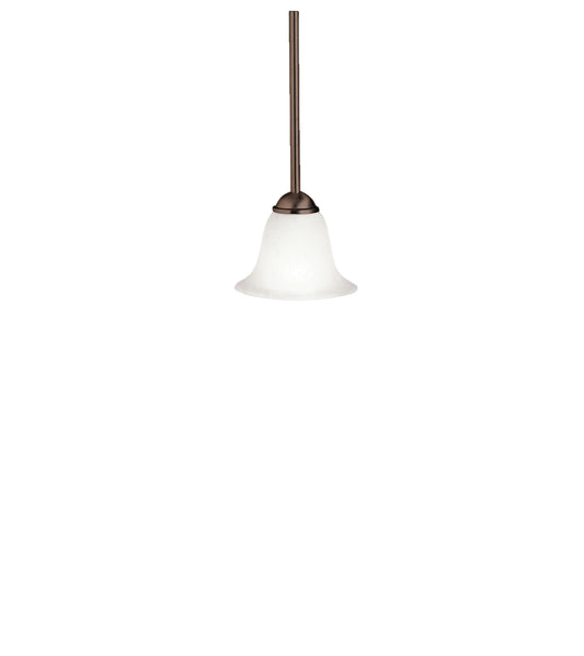Dover One Light Mini Pendant in Tannery Bronze