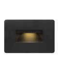 Luna LED Step Light in Satin Black