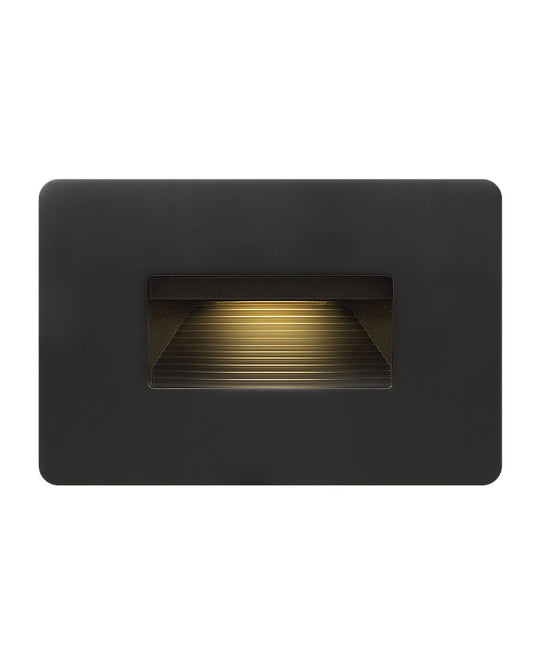 Luna LED Step Light in Satin Black