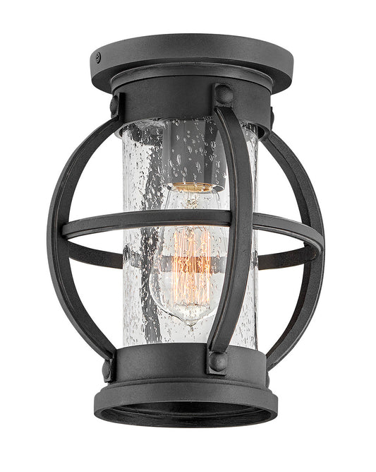 Chatham LED Flush Mount in Museum Black