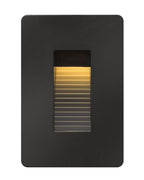 Luna LED Step Light in Satin Black