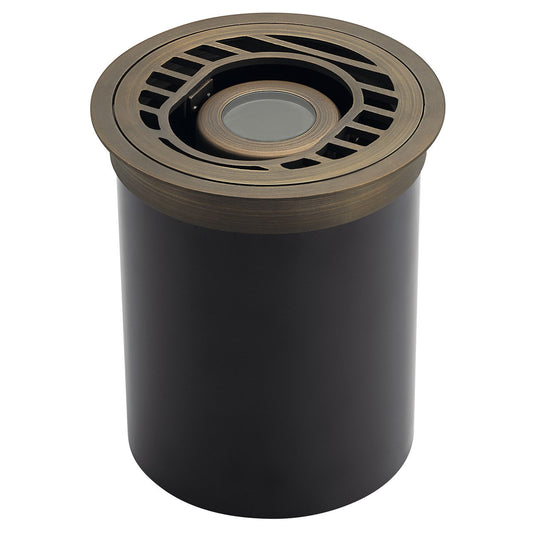Led Retrofit Centennial Brass One Light Well Light in Centennial Brass