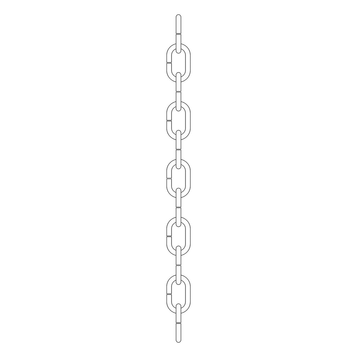 Accessory Chain in Antique Pewter