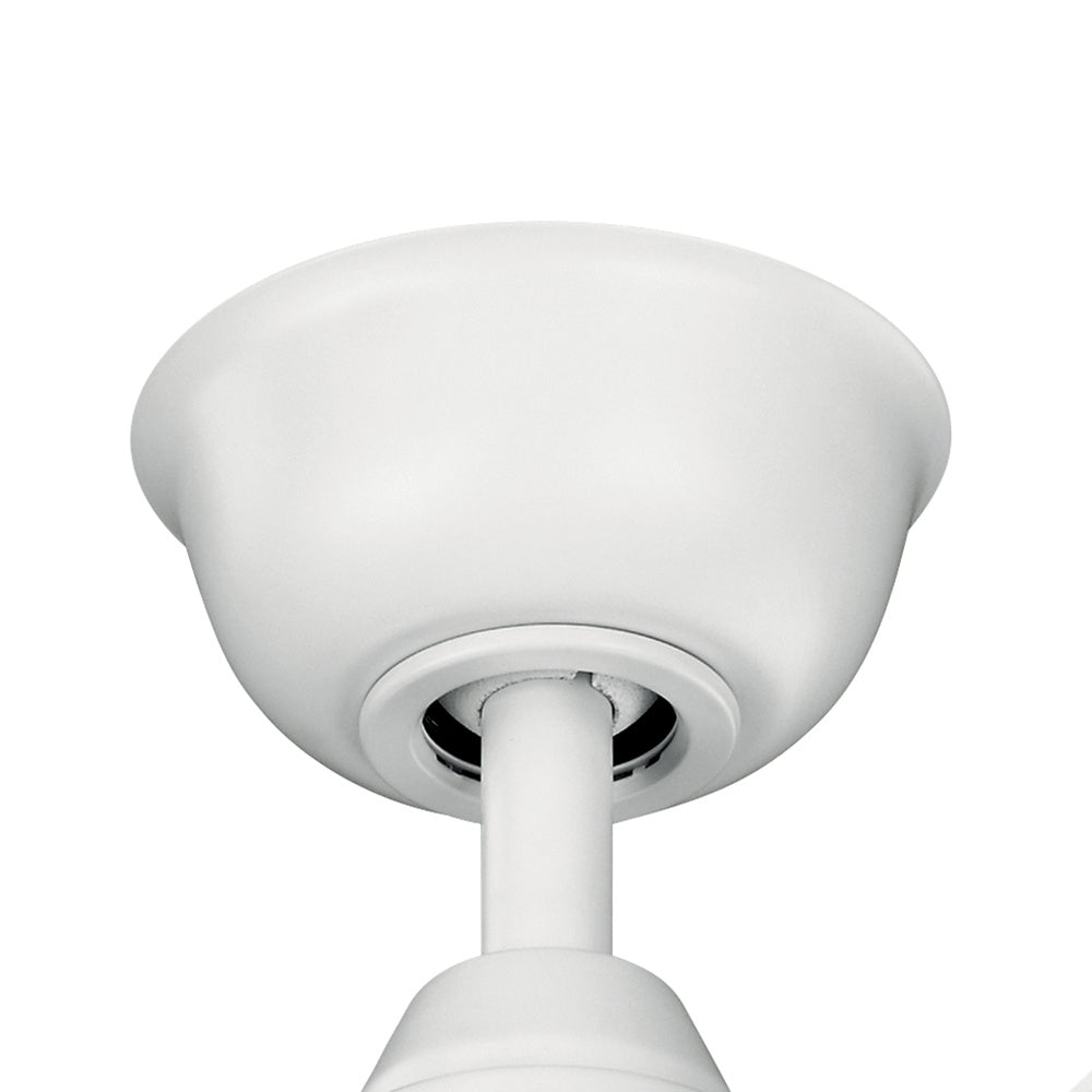 Accessory Down Rod Hanger System in Matte White