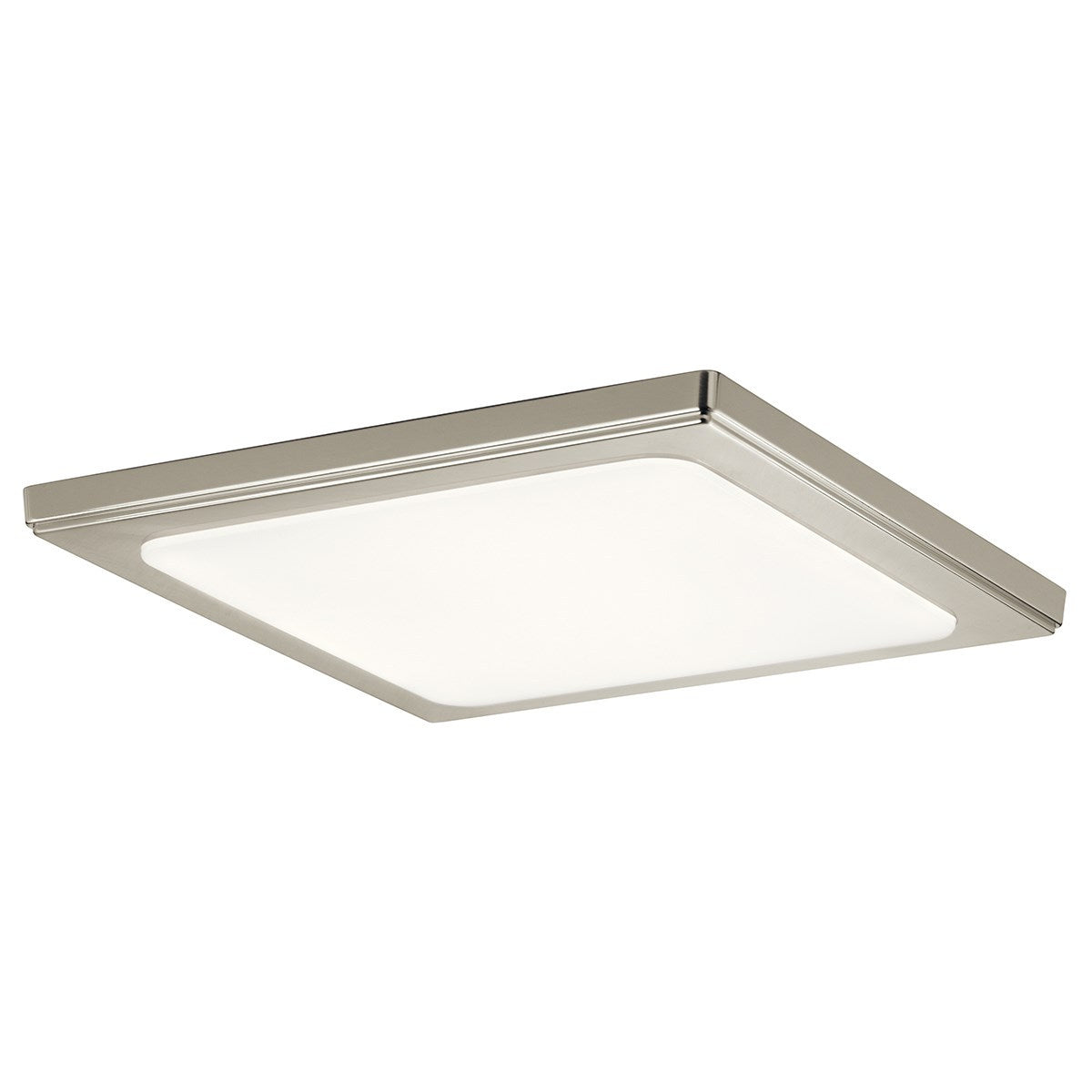Zeo LED Flush Mount in Brushed Nickel