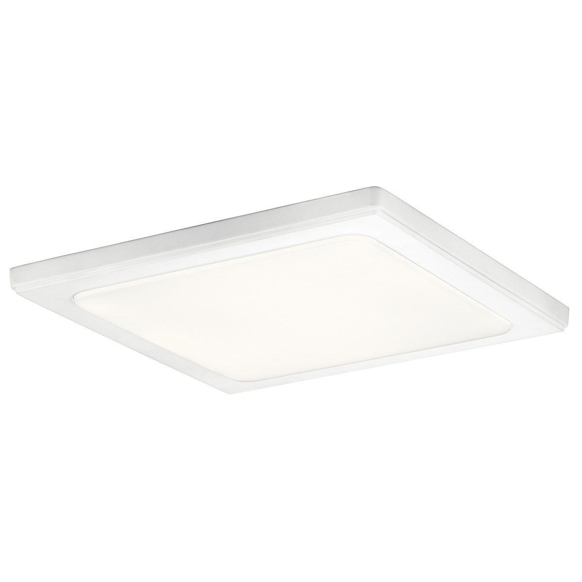 Zeo LED Flush Mount in White