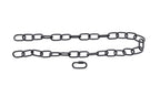 Accessory Chain in Flat Grey