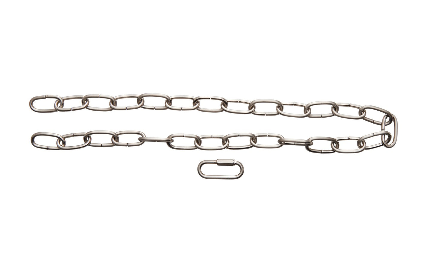 Accessory Chain in Brushed Nickel