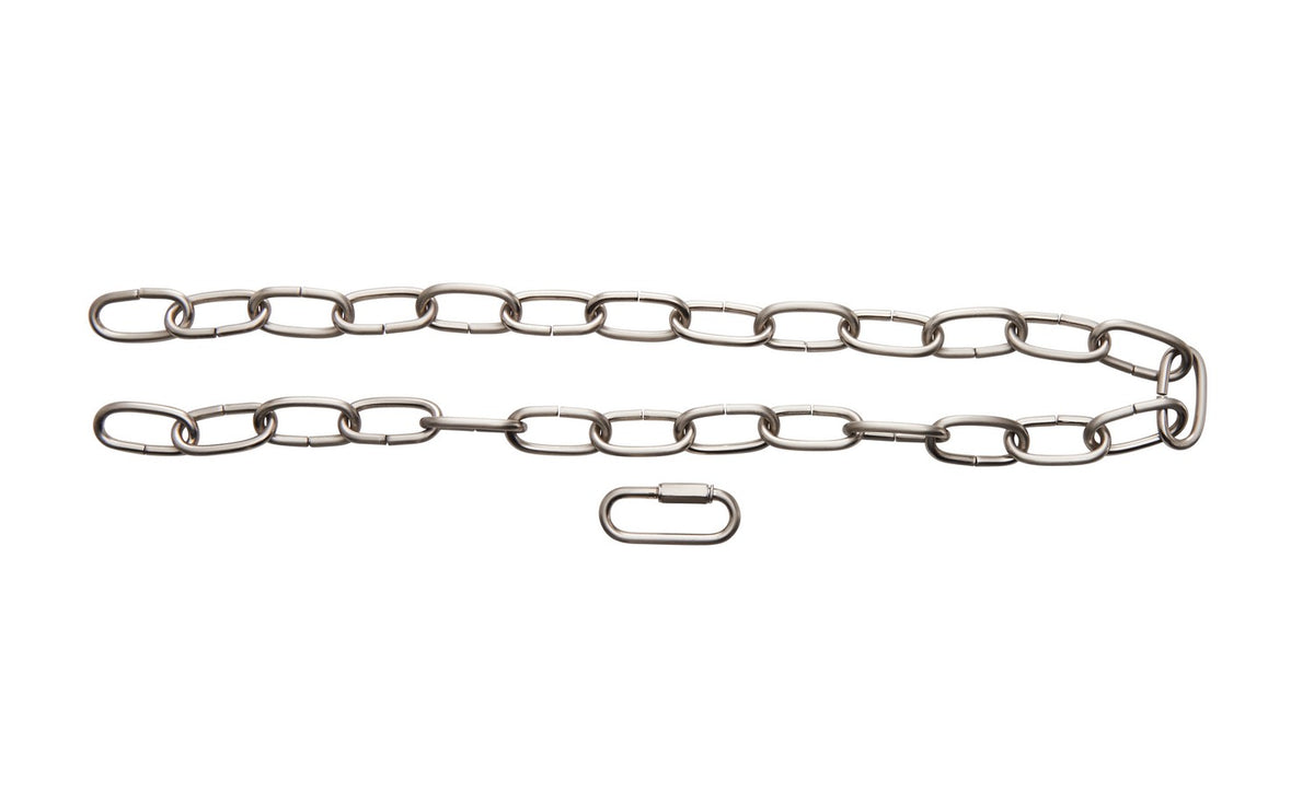 Accessory Chain in Brushed Nickel