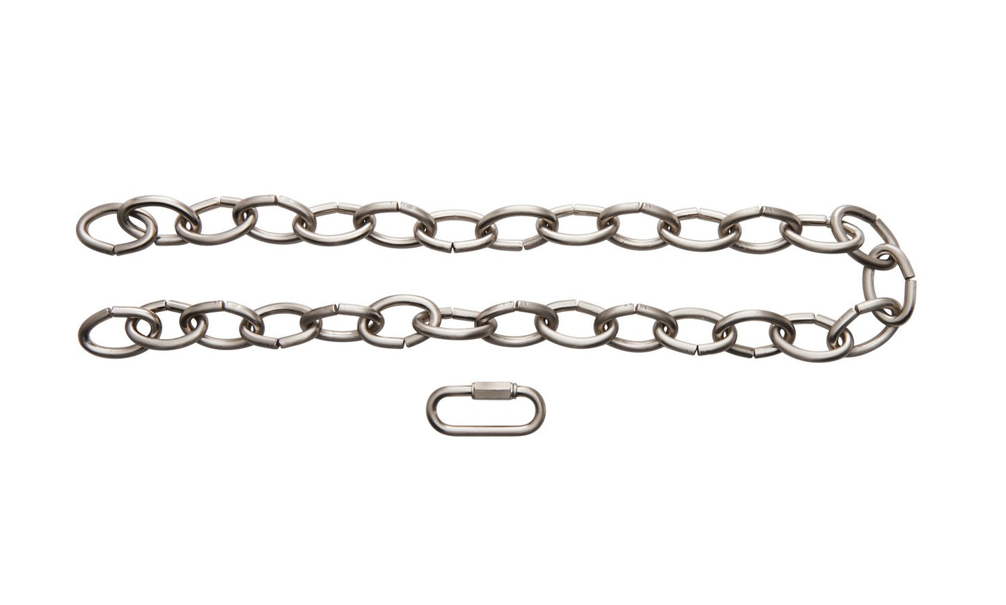 Accessory Chain in Brushed Nickel