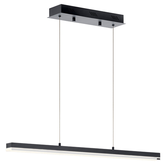 Gorve LED Linear Chandelier in Matte Black