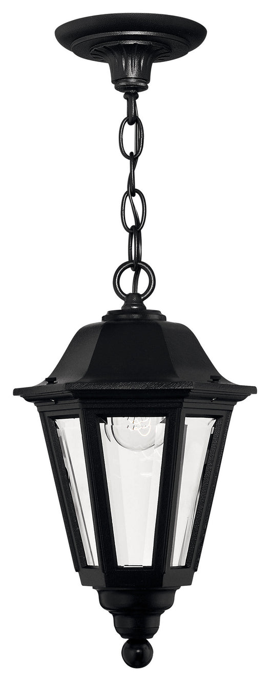 Manor House LED Hanging Lantern in Black