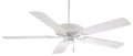 Contractor 52"Ceiling Fan in White