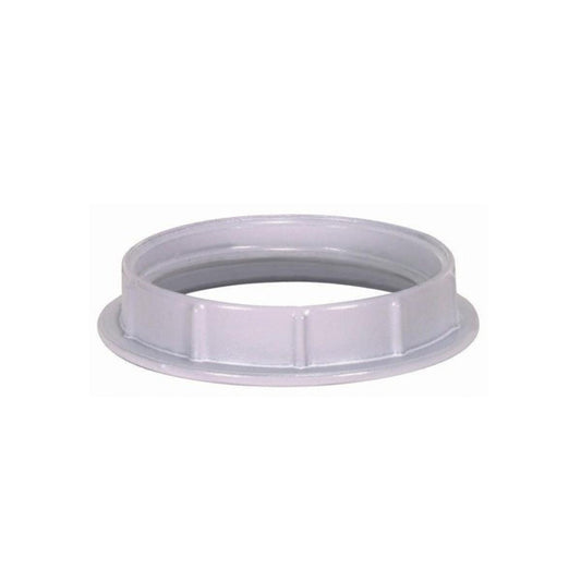 (4-Pack) Die Cast Ring For Threaded Socket in White