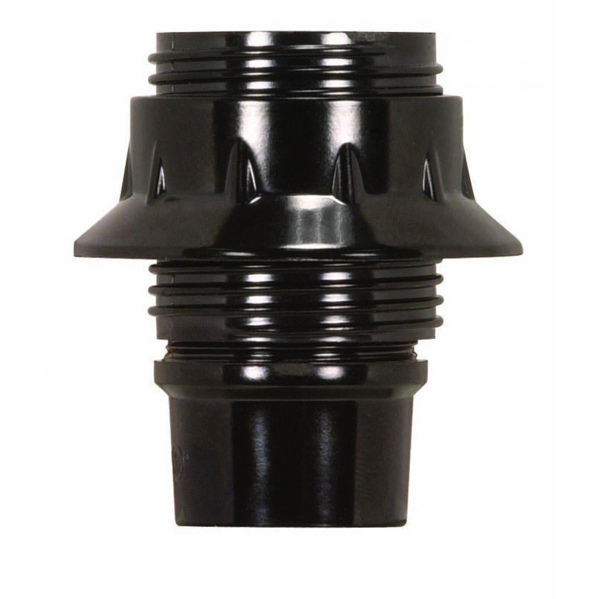 (4-Pack) Candelabra European Style Socket in Brown