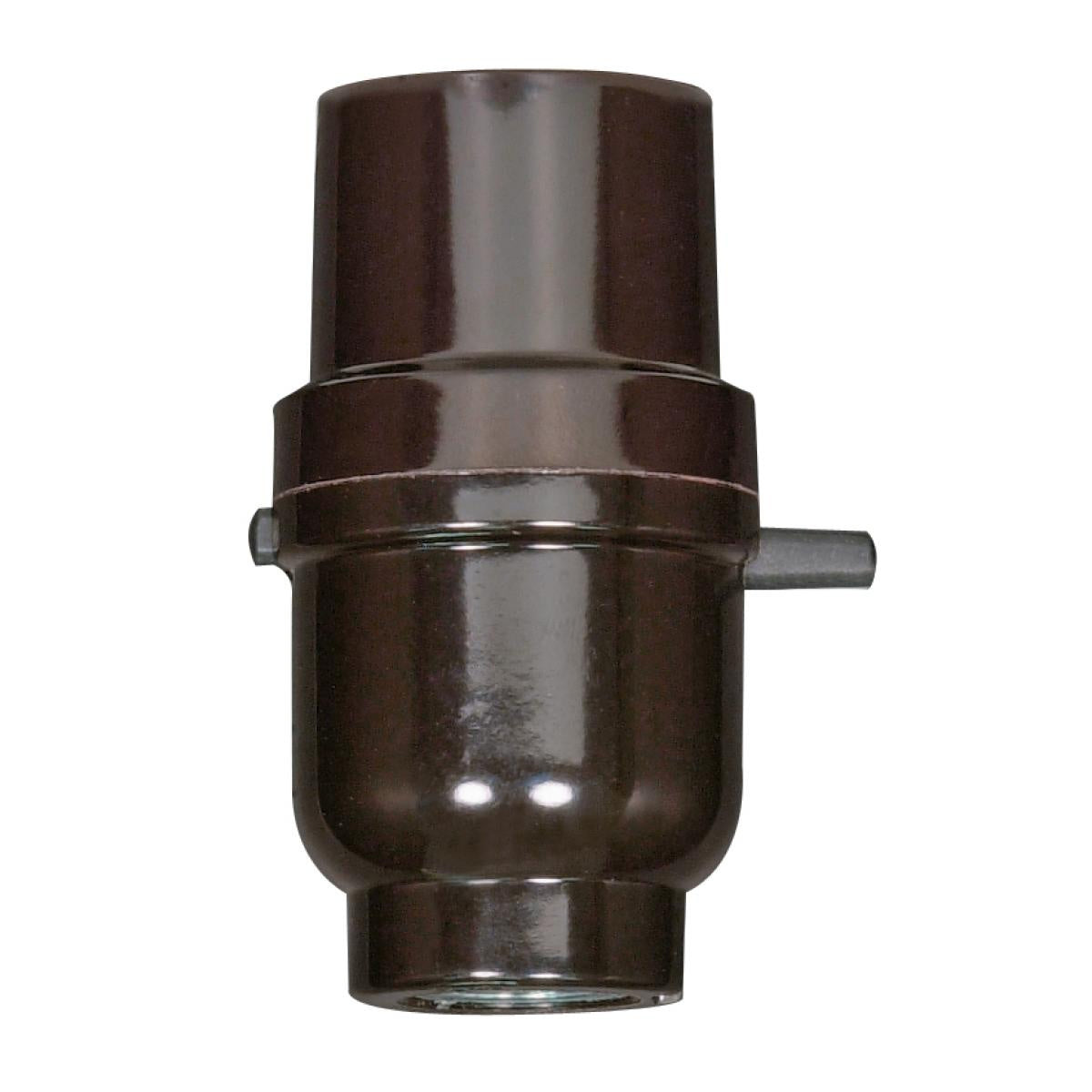 (4-Pack) Push Thru Socket in Black