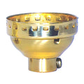 (4-Pack) 3 Piece Cap With Paper Liner in Polished Brass
