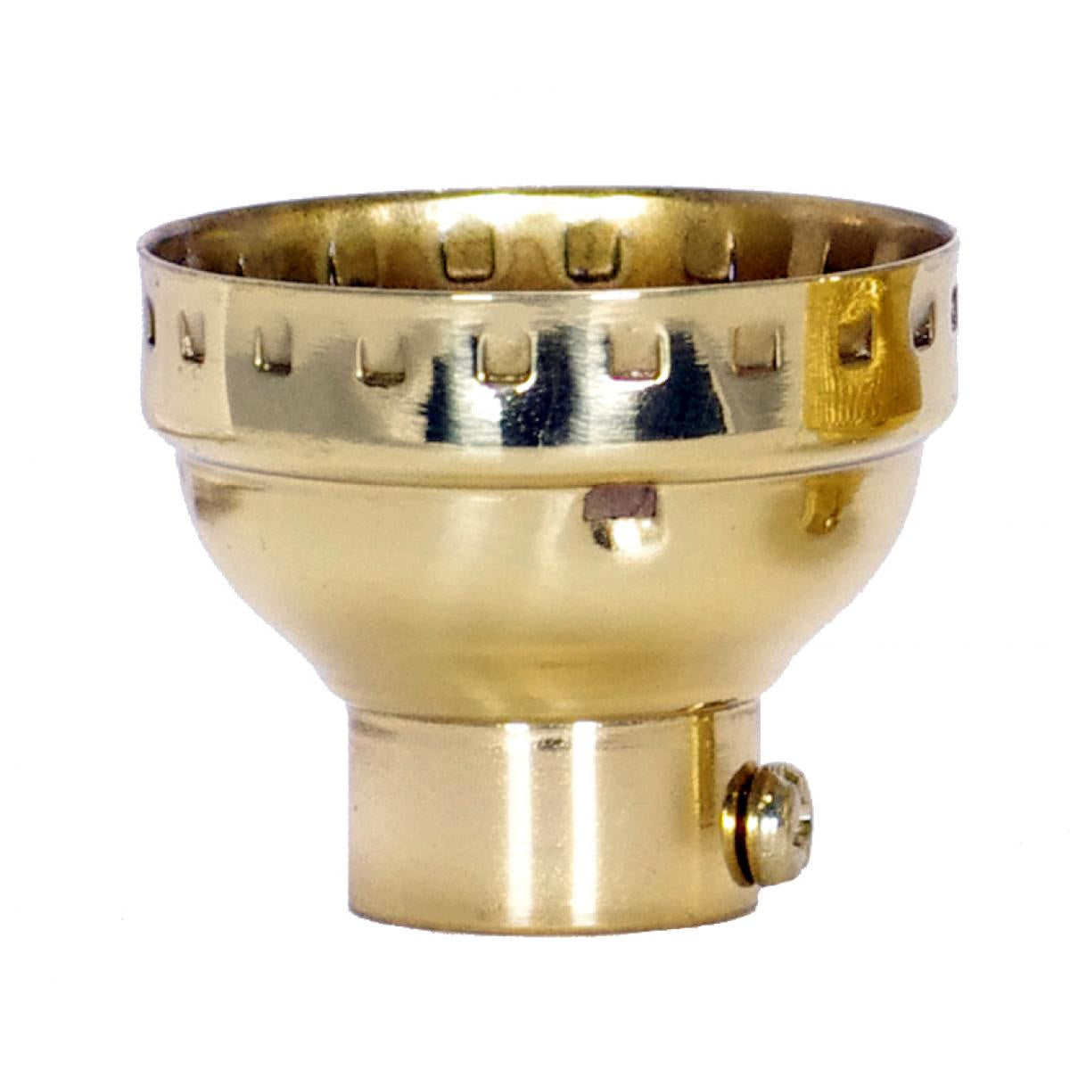 (4-Pack) 3 Piece Cap With Paper Liner in Polished Brass