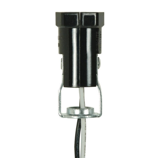 Satco - 80-1300 - Socket - Black