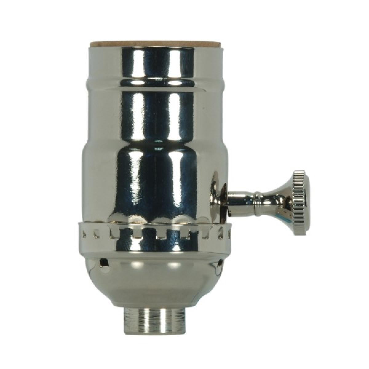 Socket in Polished Nickel