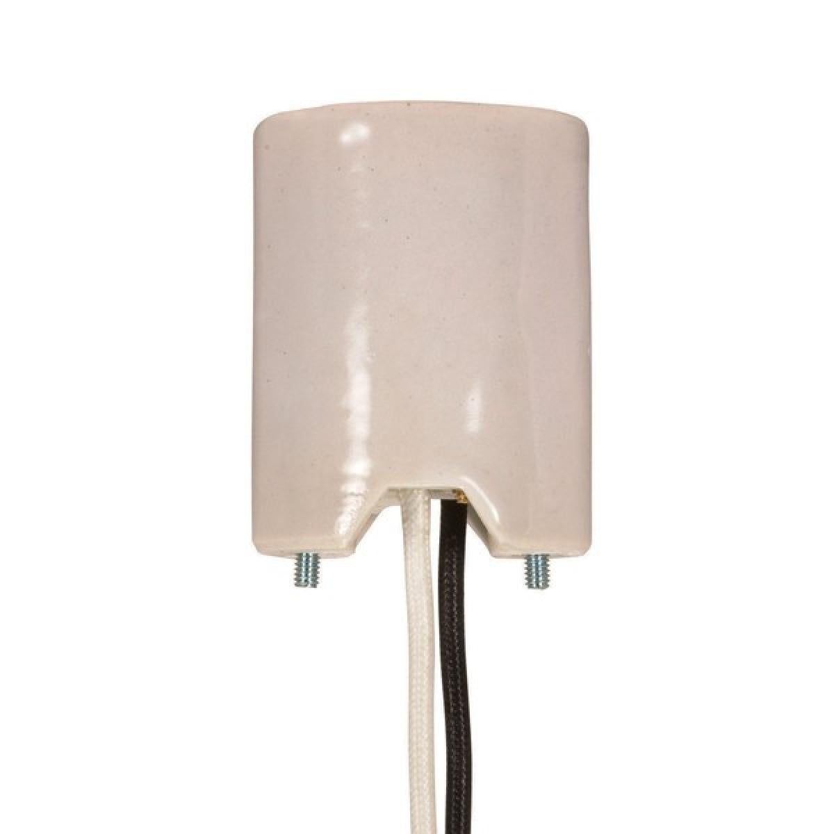 Satco - 80-1376 - Socket - Glazed Cream