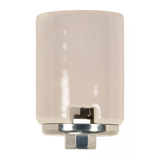 Socket in Glazed Cream