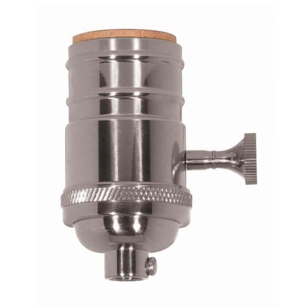 Socket in Polished Nickel