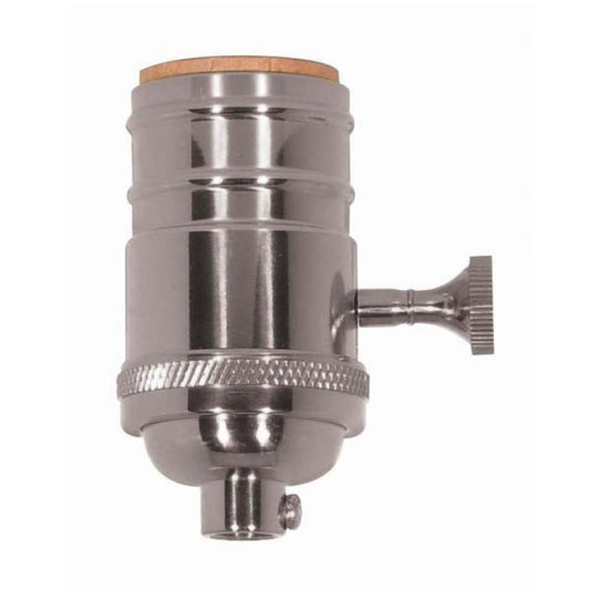 Socket in Polished Nickel