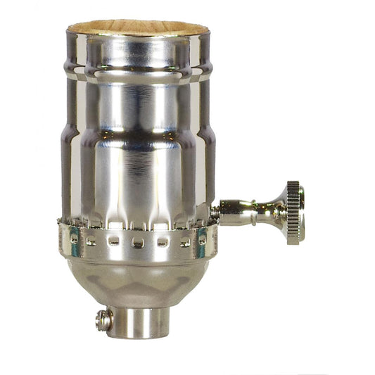 Socket in Polished Nickel