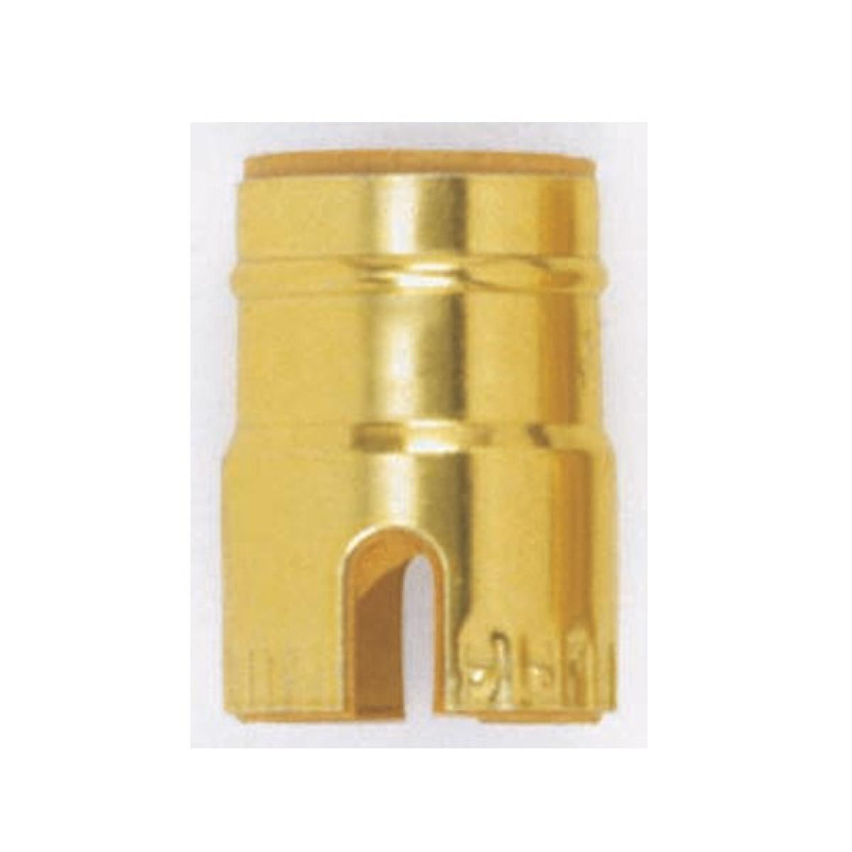 (4-Pack) 3 Piece Shell With Paper Liner in Polished Brass