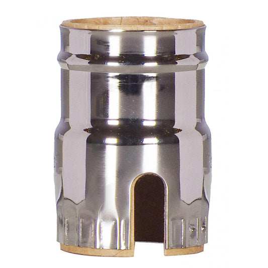 (4-Pack) 3 Piece Shell With Paper Liner in Polished Nickel