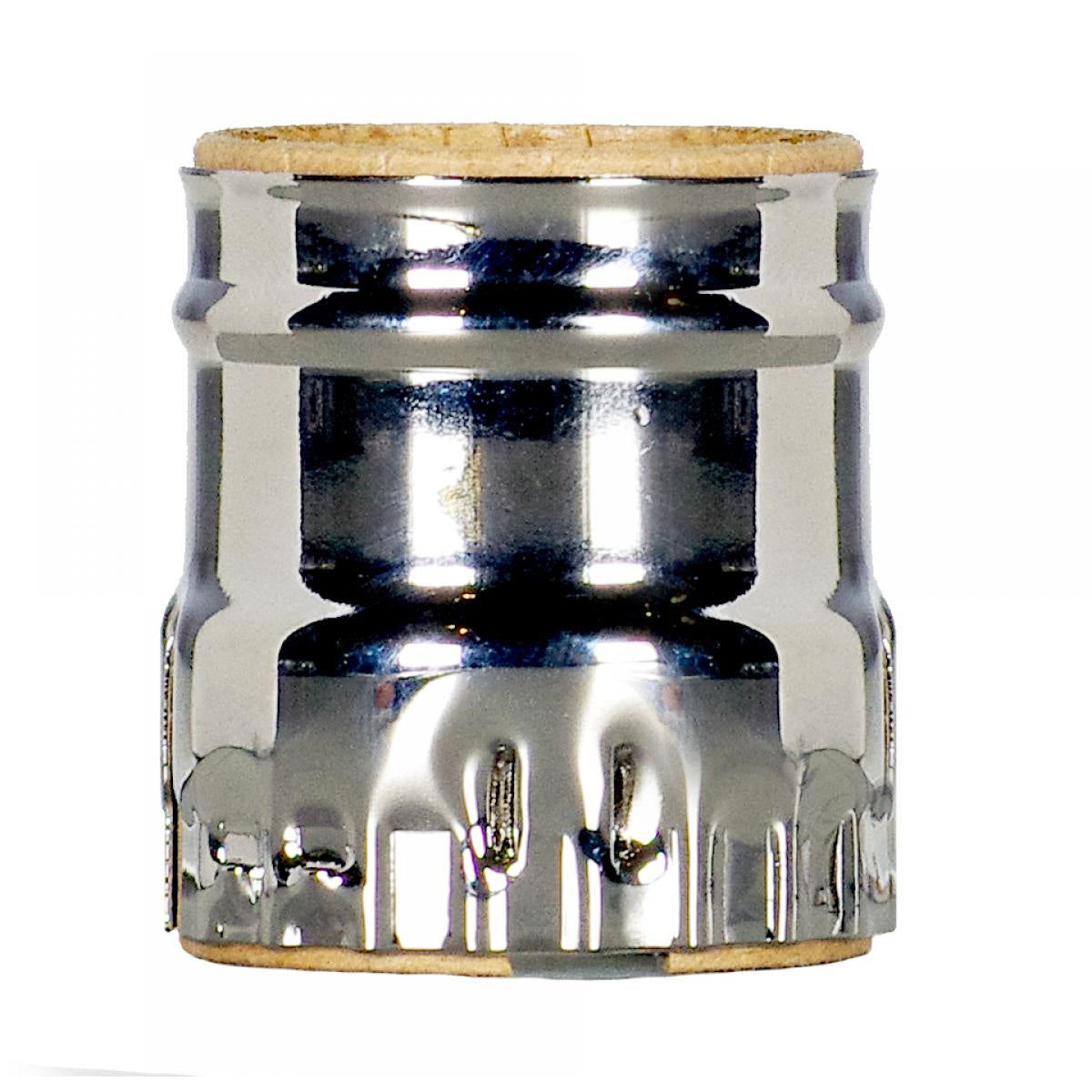 (4-Pack) 3 Piece Shell With Paper Liner in Polished Nickel