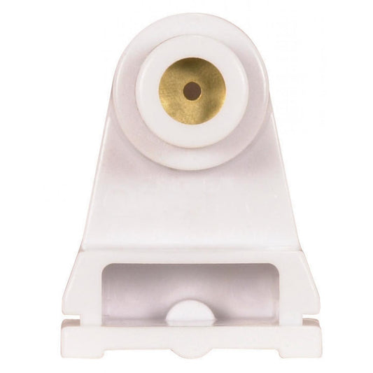 (4-Pack) Shallow Base Slide-On Quick Wire in White