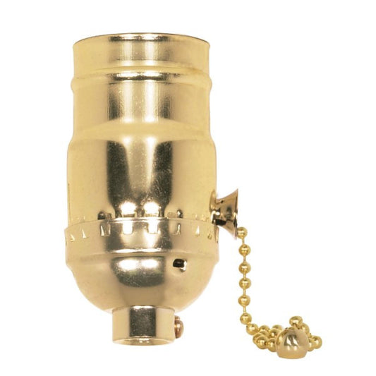 Socket in Brite Gilt