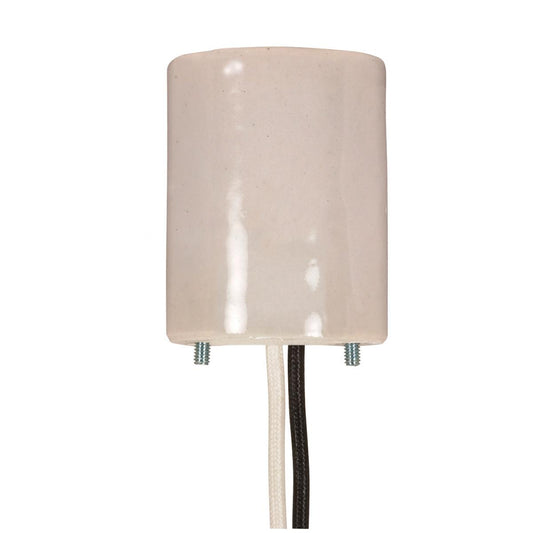 Socket in Glazed Cream
